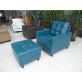 Living Room Sofa with Modern Genuine Leather Sofa Set (456)